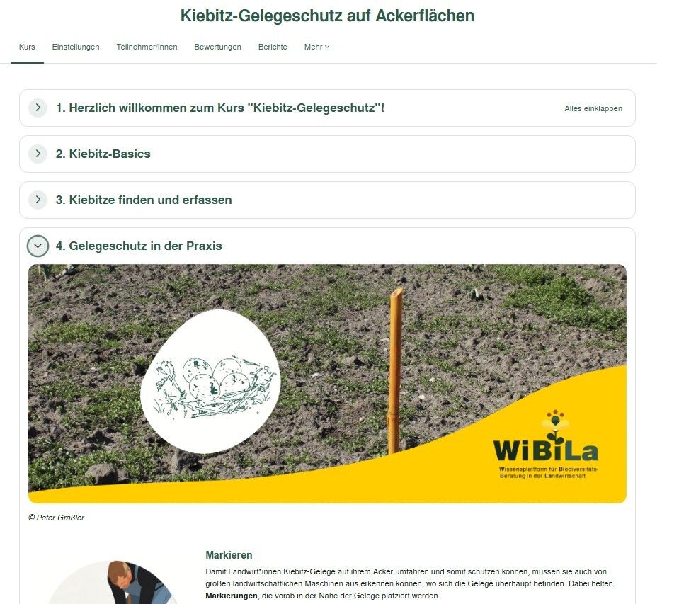 8 Screenshot Lernpaket Moodle