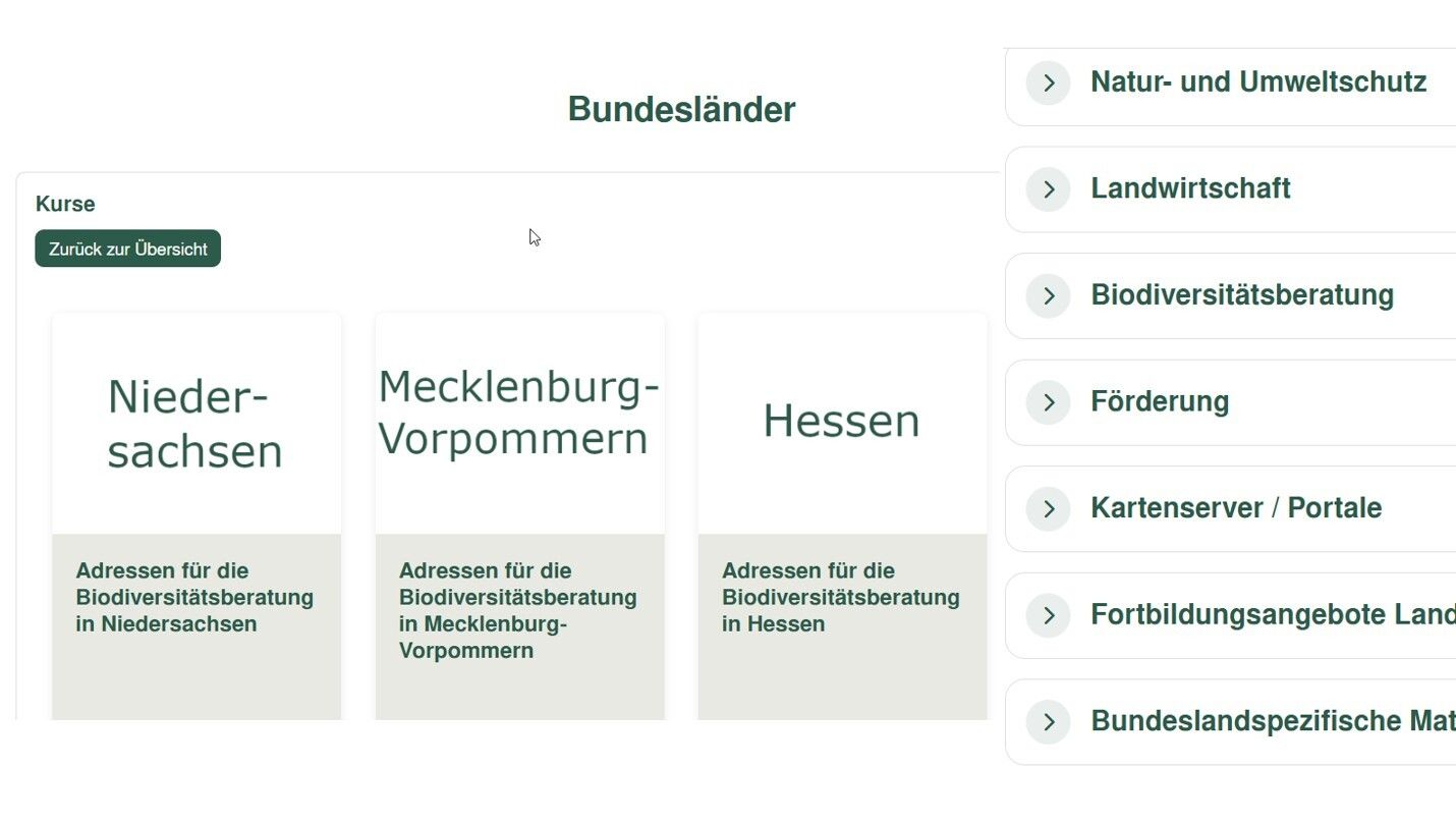 Materialien Bundeslanverlinkungen